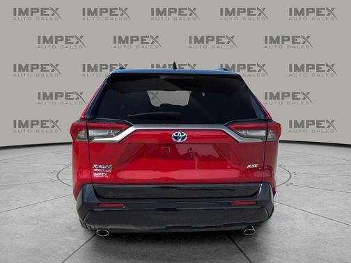 Supersonic Red/Midnight Black Metallic 2022 Toyota RAV4 Prime XSE