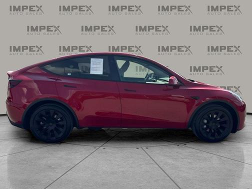 Red Multi-Coat 2021 Tesla Model Y Long Range Dual Motor All-Wheel Drive
