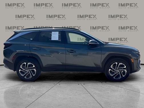 Amazon Gray 2025 Hyundai TUCSON Hybrid Limited