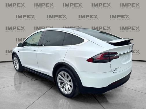 Pearl White Multi-Coat 2019 Tesla Model X 100D
