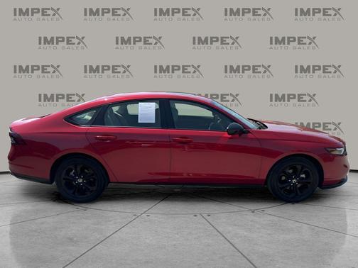 Radiant Red Metallic 2025 Honda Accord SE