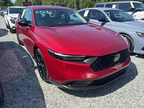 Radiant Red Metallic 2025 Honda Accord SE