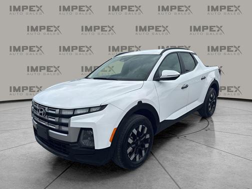 Atlas White 2025 Hyundai SANTA CRUZ SEL