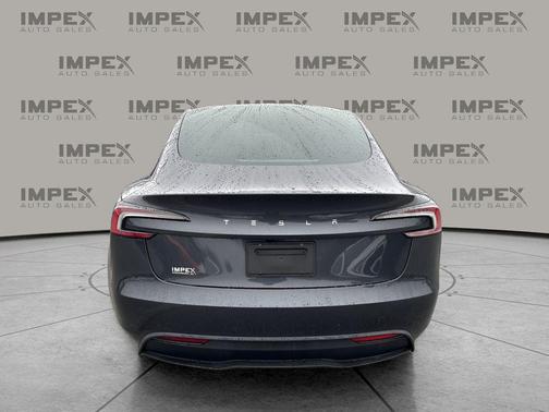 Stealth Grey 2025 Tesla Model 3 Long Range