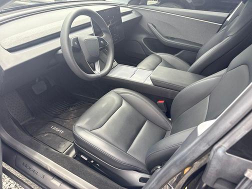 Stealth Grey 2025 Tesla Model 3 Long Range