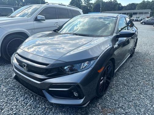 Gray 2021 Honda Civic Sport