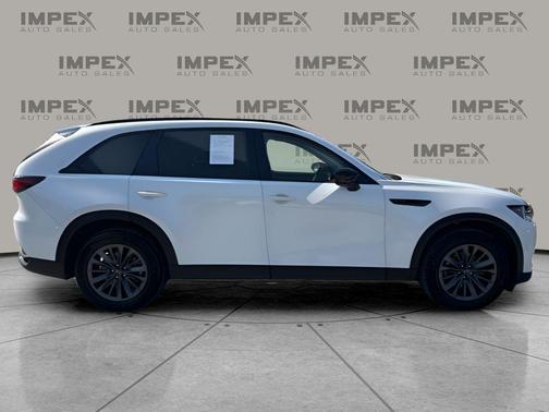 Rhodium White Premium 2025 Mazda CX-70 3.3 Turbo Preferred Package