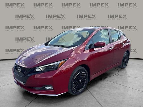 Scarlet Ember Tintcoat 2023 Nissan Leaf SV PLUS 60 kWh