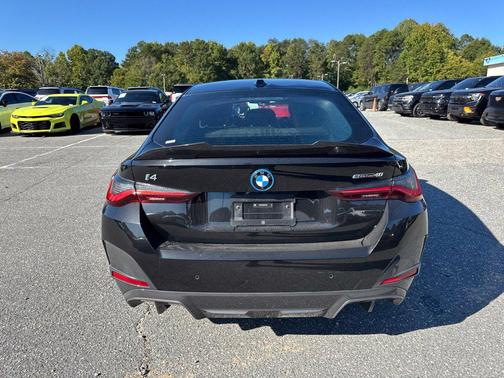 Black Sapphire Metallic 2024 BMW i4 Gran Coupe eDrive40