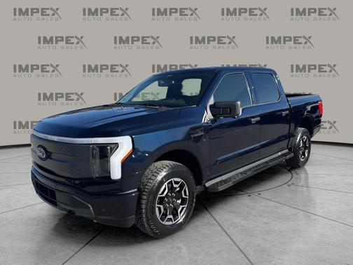 ANTIMATTER BLUE METALLIC 2022 Ford F-150 Lightning XLT