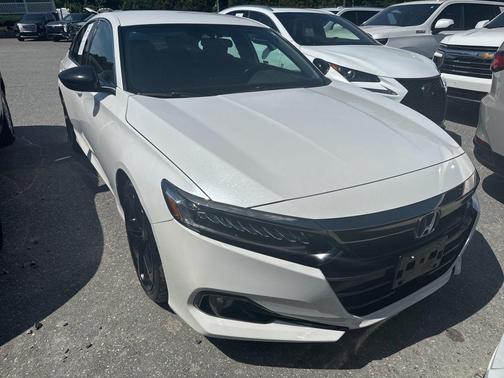 Platinum White Pearl 2022 Honda Accord Sport 1.5T