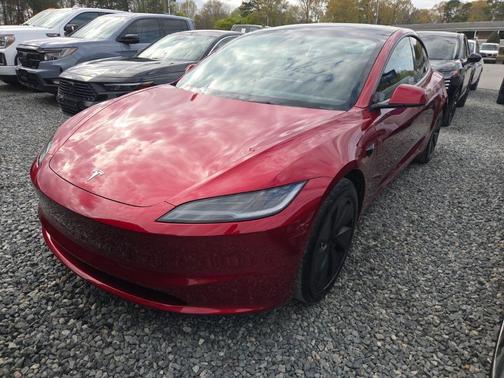 Ultra Red 2024 Tesla Model 3 Long Range
