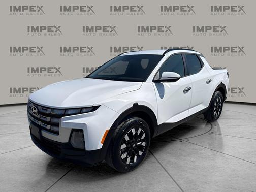 Atlas White 2025 Hyundai SANTA CRUZ SEL