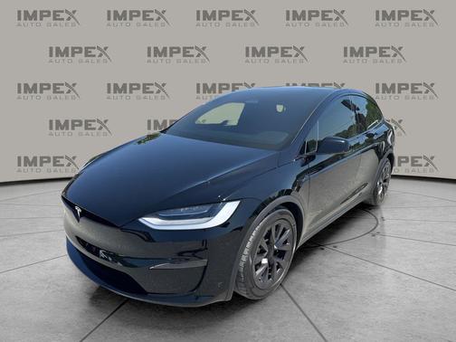 Solid Black 2023 Tesla Model X Standard Range