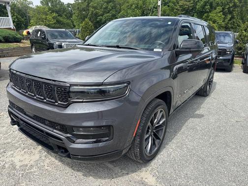 Baltic Gray Metallic Clearcoat 2025 Jeep Grand Wagoneer L Series III Obsidian 4x4