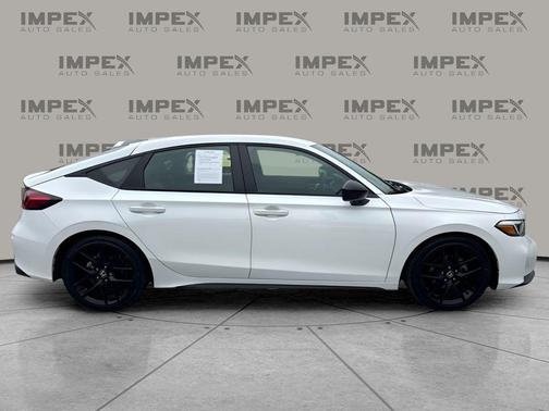 Platinum White Pearl 2026 Honda Civic Sport