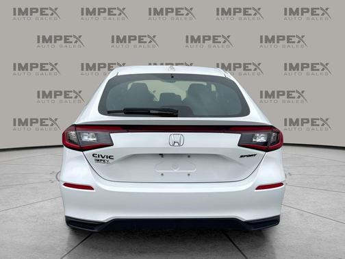 Platinum White Pearl 2026 Honda Civic Sport