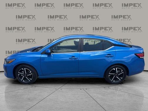 Electric Blue Metallic 2025 Nissan Sentra SV