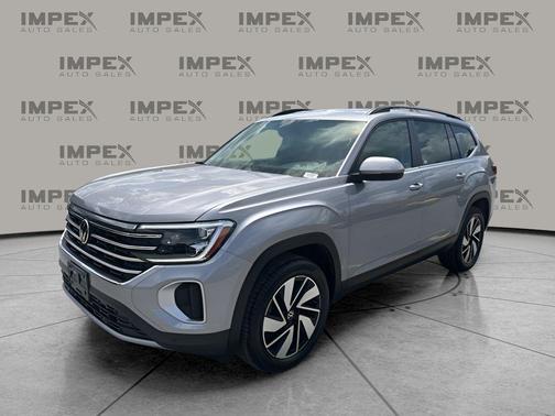 silver mist metallic 2026 Volkswagen Atlas 2.0T SE w/Technology