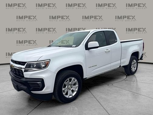 Summit White 2022 Chevrolet Colorado LT