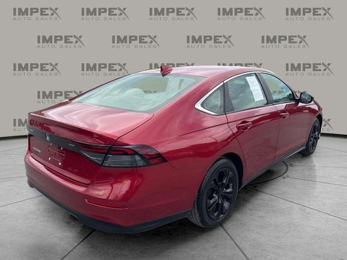 Radiant Red Metallic 2025 Honda Accord LX 1.5T