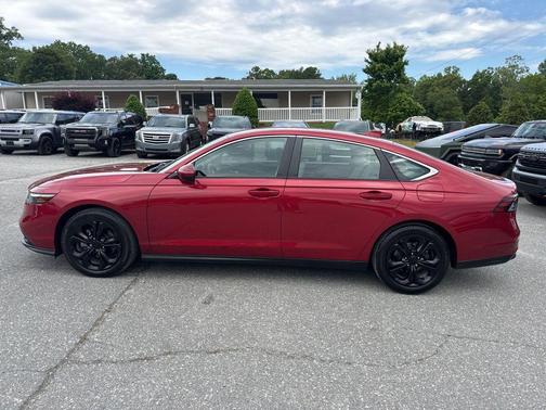 Radiant Red Metallic 2025 Honda Accord LX 1.5T