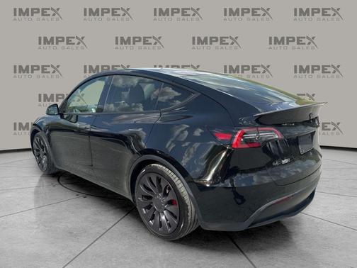 Solid Black 2021 Tesla Model Y Performance Dual Motor All-Wheel Drive
