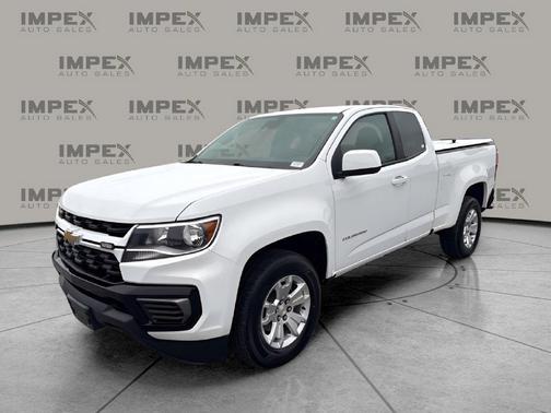 Summit White 2022 Chevrolet Colorado LT