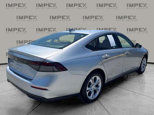 Solar Silver Metallic 2025 Honda Accord LX 1.5T