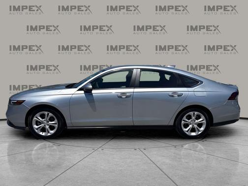 Solar Silver Metallic 2025 Honda Accord LX 1.5T