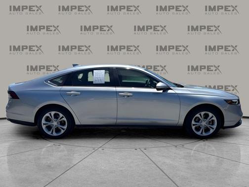 Solar Silver Metallic 2025 Honda Accord LX 1.5T