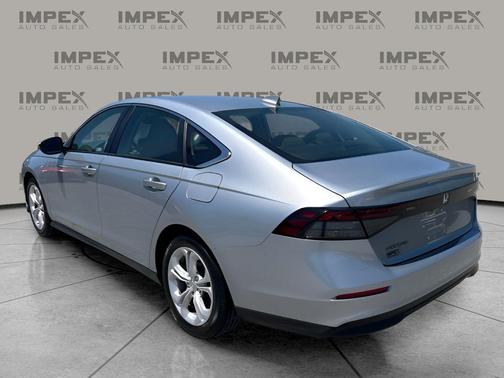 Solar Silver Metallic 2025 Honda Accord LX 1.5T