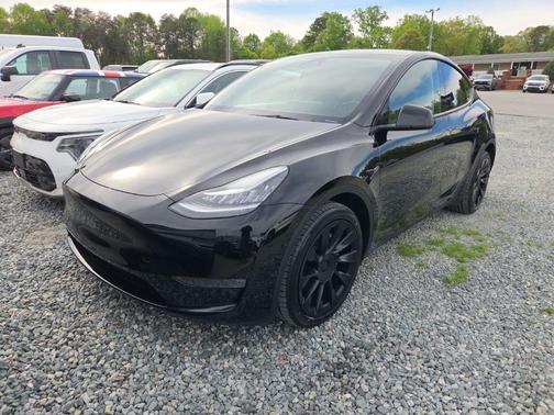 Solid Black 2023 Tesla Model Y Long Range Dual Motor All-Wheel Drive
