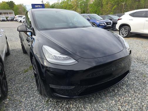 Solid Black 2023 Tesla Model Y Long Range Dual Motor All-Wheel Drive