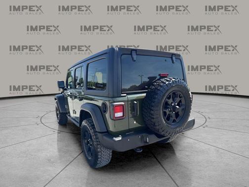 Sarge Green Clearcoat 2022 Jeep Wrangler Unlimited Sport