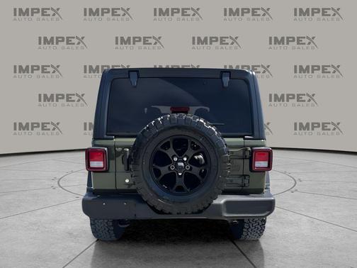 Sarge Green Clearcoat 2022 Jeep Wrangler Unlimited Sport