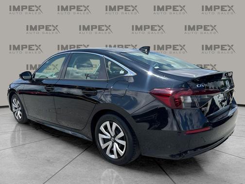 Crystal Black Pearl 2025 Honda Civic LX