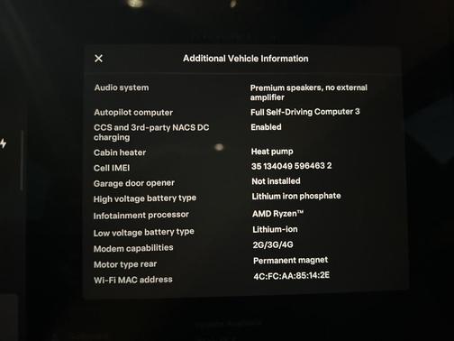 2023 Tesla Model 3 Standard Range