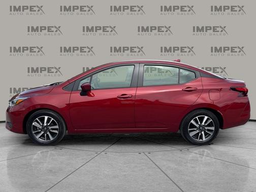 Scarlet Ember Tintcoat 2025 Nissan Versa 1.6 SV