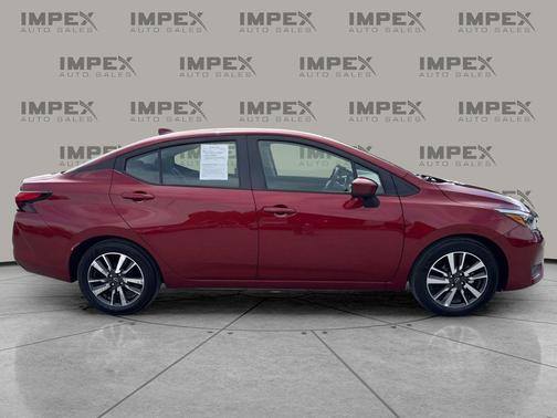 Scarlet Ember Tintcoat 2025 Nissan Versa 1.6 SV