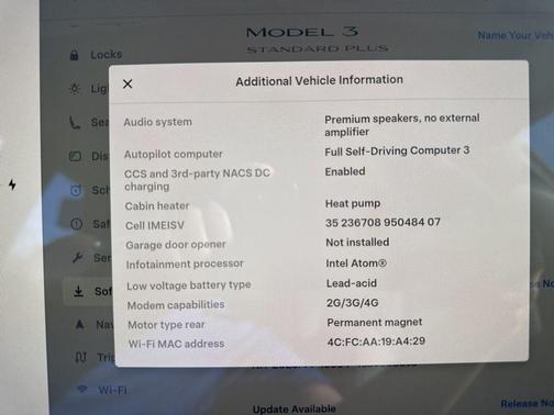 2021 Tesla Model 3 Standard Range Plus