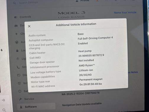 2025 Tesla Model 3 Long Range