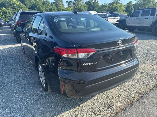 Midnight Black Metallic 2025 Toyota Corolla LE