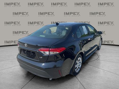 Midnight Black Metallic 2025 Toyota Corolla LE