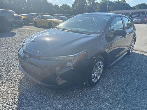 Midnight Black Metallic 2025 Toyota Corolla LE