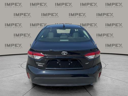 Midnight Black Metallic 2025 Toyota Corolla LE