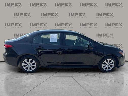 Midnight Black Metallic 2025 Toyota Corolla LE