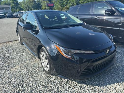 Midnight Black Metallic 2025 Toyota Corolla LE