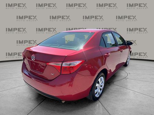Barcelona Red Metallic 2017 Toyota Corolla LE