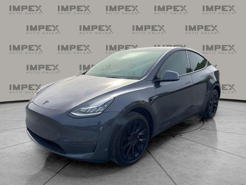 Gray 2023 Tesla Model Y Long Range Dual Motor All-Wheel Drive